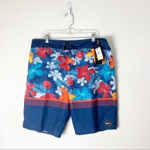 O’Neill Mens floral boardshorts swimwear 38